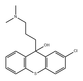 2-CHLORO-9-(3-(DIMETHYLAMINO)PROPYL)-TH& 구조식 이미지