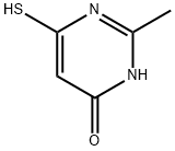 4(1H)-Pyrimidinone, 6-mercapto-2-methyl- (9CI) Structure
