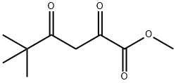 methyl 5,5-dimethyl-2,4-dioxohexanoate Structure