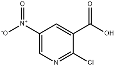 2-Chloro-5-nitronicotinic acid Structure