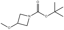 1-BOC-3-(METHOXY)AZETIDINE 구조식 이미지