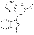 (S)-METHYL-3-(1-METHYL-1H-INDOL-3-YL)-PHENYL-PROPIONATE Structure