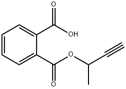 3-BUTYN-2-OL HYDROGEN PHTHALATE Structure