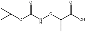 Propanoic acid, 2-[[[(1,1-dimethylethoxy)carbonyl]amino]oxy]- (9CI) Structure