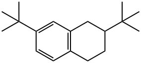 2,7-Bis(1,1-dimethylethyl)-1,2,3,4-tetrahydronaphthalene Structure