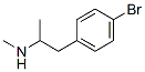 4-bromomethamphetamine Structure