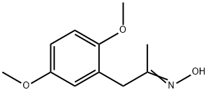 1-(2,5-Dimethoxyphenyl)-2-propanone oxime 구조식 이미지