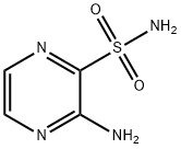 Pyrazinesulfonamide, 3-amino- (9CI) Structure