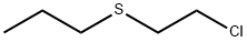 2-CHLOROETHYL N-PROPYL SULFIDE Structure