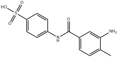 3-amino-4-methyl-4'-sulfobenzanilide 구조식 이미지
