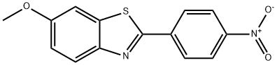 6-METHOXY-2-(4-NITROPHENYL) BENZOTHIAZOLE Structure
