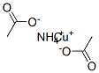 ammonium copper(1+) diacetate Structure