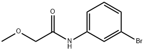 N-(3-브로모페닐)-2-메톡시아세트아미드 구조식 이미지