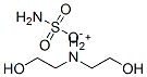 bis(2-hydroxyethyl)ammonium sulphamate Structure