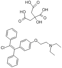 Clomiphene Citrate Structure