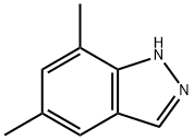 5,7-DIMETHYL-1H-INDAZOLE Structure