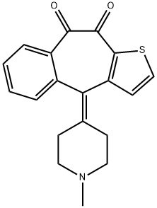 9,10-Dioxo Ketotifen Structure