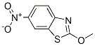 Benzothiazole, 2-methoxy-6-nitro- (7CI,8CI,9CI) 구조식 이미지