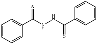 1-Benzoyl-2-(phenylthioxomethyl)hydrazine Structure