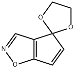 스피로[4H-시클로펜트[d]이속사졸-4,2-[1,3]디옥솔란](9CI) 구조식 이미지