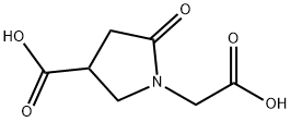 4-carboxy-2-oxopyrrolidine-1-acetic acid Structure