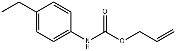 Carbamic acid, (4-ethylphenyl)-, 2-propenyl ester (9CI) Structure