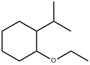 Cyclohexane, 1-ethoxy-2-(1-methylethyl)- (9CI) Structure