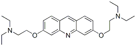 3,6-비스(2-(디에틸아미노)에톡시)아크리딘 구조식 이미지