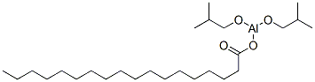 diisobutoxy[(1-oxooctadecyl)oxy]aluminium Structure