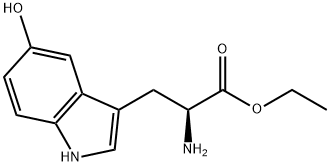 5-Hydroxy-DL-tryptophanethylester 구조식 이미지