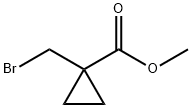 methyl 1-(bromomethyl)cyclopropanecarboxylate Structure