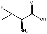 3-FLUORO-DL-VALINE Structure