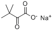 3.3-디메틸-2-XNUMX-부타노이산Na염 구조식 이미지