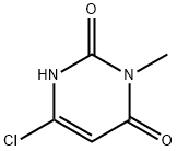 6-Chloro-3-methyluracil 구조식 이미지