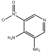 3,4-Pyridinediamine,  5-nitro- 구조식 이미지
