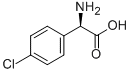(R)-4-CHLORO PHENYLGLYCINE Structure