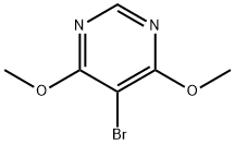 5-Bromo-4,6-dimethoxypyrimidine 구조식 이미지