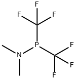 Phosphinous amide, N,N-dimethyl-P,P-bis(trifluoromethyl)- Structure