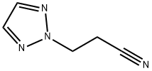 3-(2H-1,2,3-TRIAZOL-2-YL)프로판니트릴 구조식 이미지