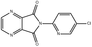 6-(5-Chloro-2-pyridyl)-5H-pyrrolo[3,4-b]pyrazine-5,7(6H)-dione Structure
