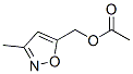 5-이속사졸메탄올,3-메틸-,아세테이트(에스테르)(9CI) 구조식 이미지