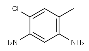 5-Chloro-2,4-toluenediamine Structure