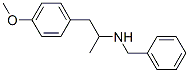 1-(4-Methoxyphenyl)-2-benzylaminopropane Structure