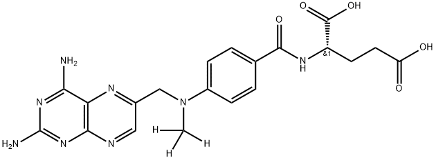 METHOTREXATE-D3 Structure