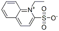 1-ethyl-2-sulphonatoquinolinium  Structure