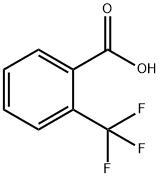 2-(Trifluoromethyl)benzoic acid 구조식 이미지