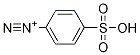 BenzenediazoniuM, 4-sulfo- Structure