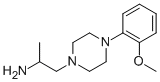 1-[4-(2-methoxyphenyl)piperazin-1-yl]propan-2-amine 구조식 이미지