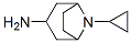 8-Azabicyclo[3.2.1]octan-3-amine,8-cyclopropyl-,(3-endo)-(9CI) Structure