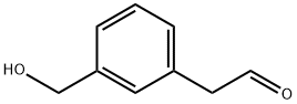 Benzeneacetaldehyde, 3-(hydroxymethyl)- (9CI) Structure